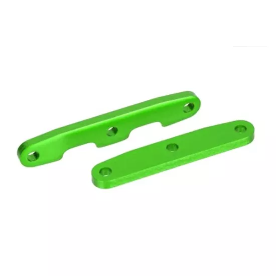 Bulkhead tie bars, front & rear, aluminum (green-anodized)