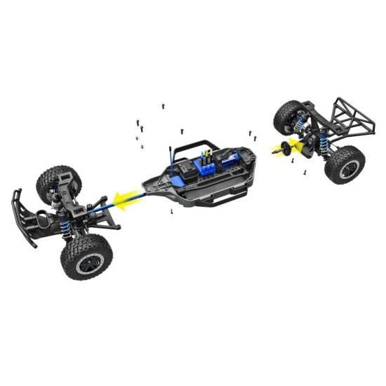 Traxxas Slash 4X4 Ultimate VXL TQi TSM Clipless body (no battery/charger), Green