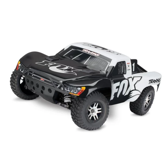 Traxxas Slash 4X4 VXL Clipless Fox