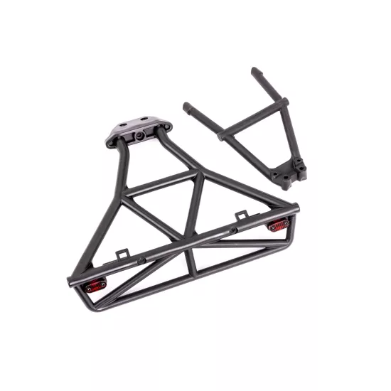 Bumper, rear/ bumper mount (fits 4WD Slash) (for LED light kit installation)