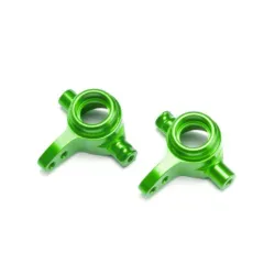 Stuurblokken, 6061-T6 Aluminium (groen geanodiseerd), links en rechts