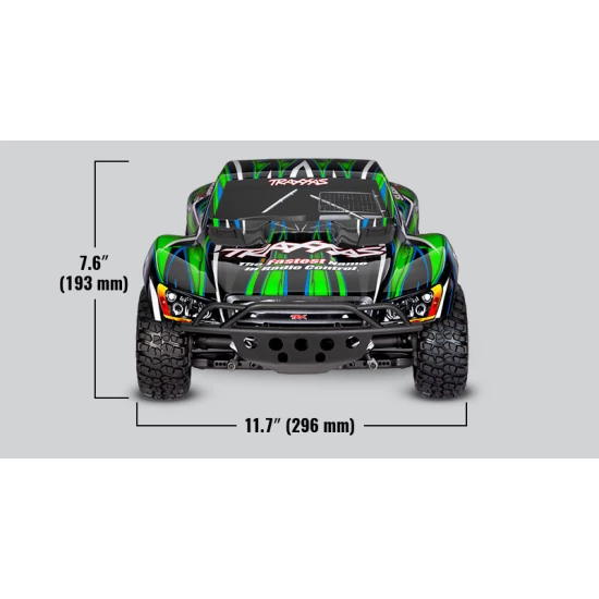 Traxxas Slash 4X4 VXL Clipless HD  Oranje