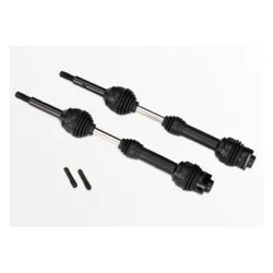 Driveshafts, rear steel, Slas h/Stampede 4x4, Raptor, Nitro