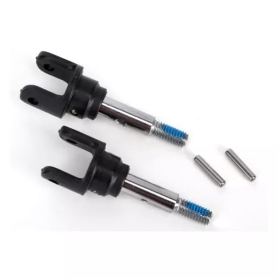Stub axles, front, heavy duty (2)/ yokes (2)/ pins (4), TRX6854X