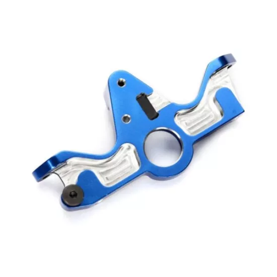Motor mount, aluminum (blue-anodized), TRX6860R