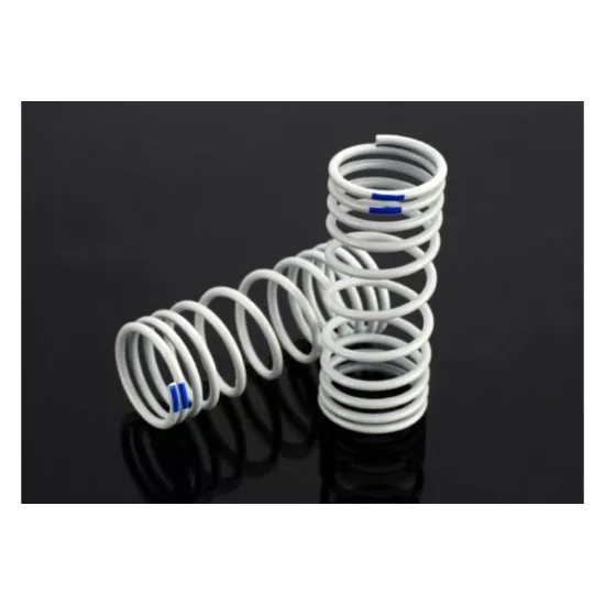 Springs, front (progressive, +20% rate, blue) (2), TRX6864