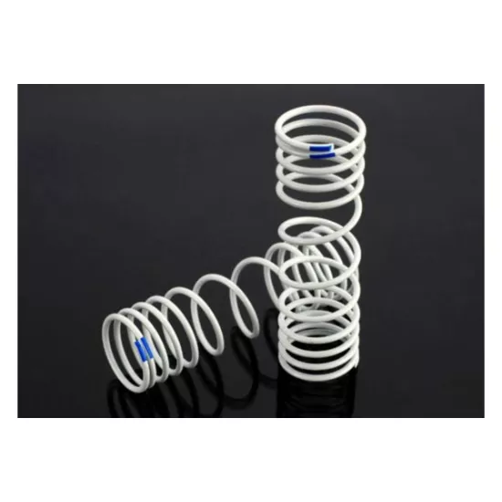 Springs, rear (progressive, +20% rate, blue) (2), TRX6868
