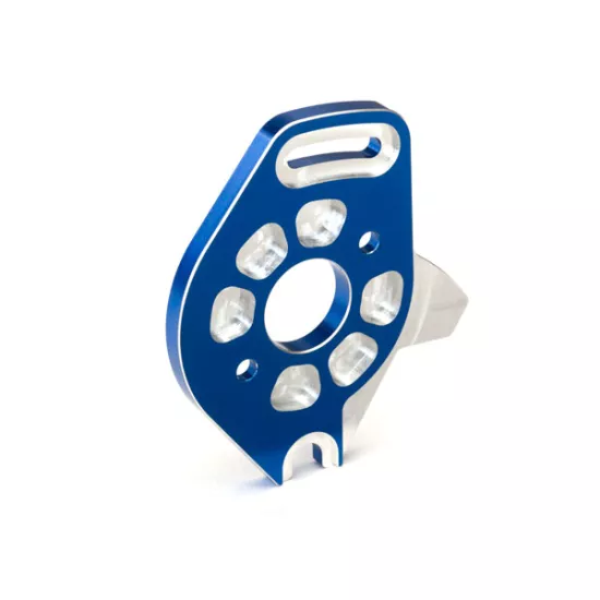 Plate, motor, aluminum (blue-anodized), TRX6890X