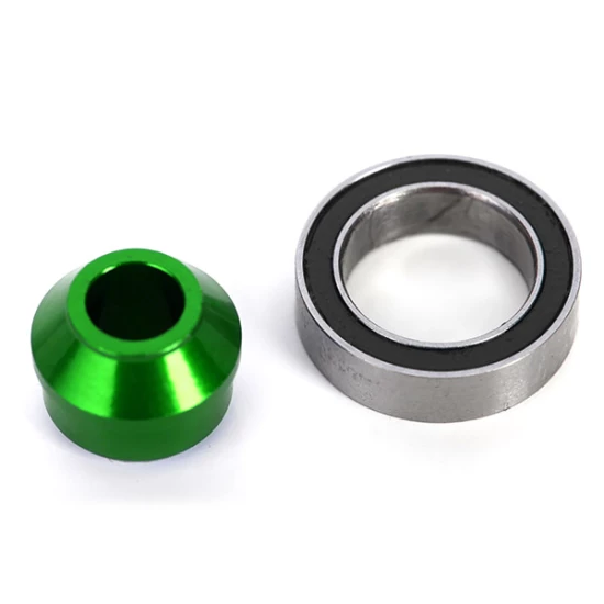 Bearing Adapter, 6160-T6 Aluminum Green