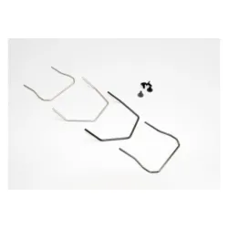 Wires, sway bar (front & rear, hard & soft) (Slash 4X4)/ 3x6, TRX6896