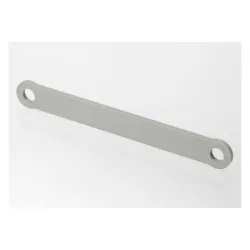 Tie bar, front, aluminum (titanium-anodized)