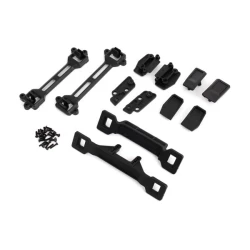 Body conversion kit, Slash 2WD (includes front & rear body mounts, latches, hardware) (for clipless mounting)
