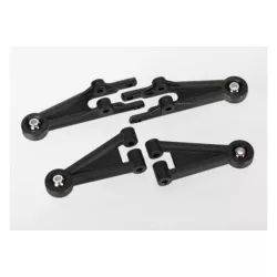 Suspension arms, front (2 lower, 2 upper, assembled with bal
