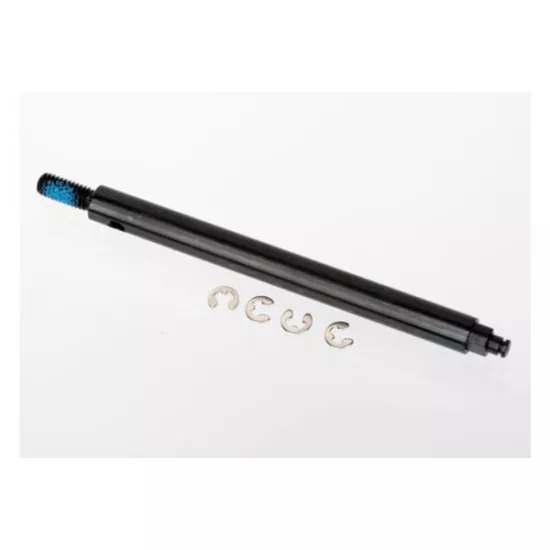 Axle shaft, rear, steel/ e-clips (4)
