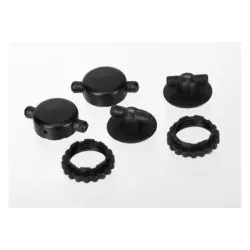 Caps & spring retainers, GTR shocks (upper cap (2), upper re