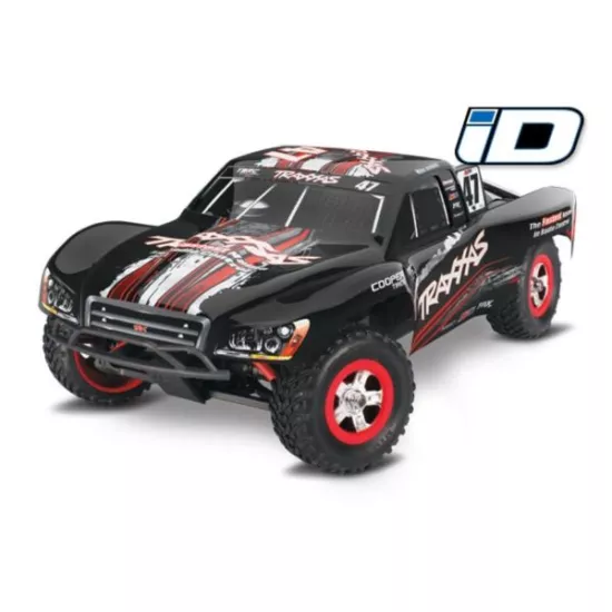 Traxxas Slash 1/16, Brushed 2.4GHz Mike jenkins met accu en 12v lader