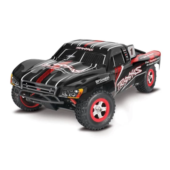 Traxxas Slash 1/16 4x4 met USb-c lader en accu Zwart