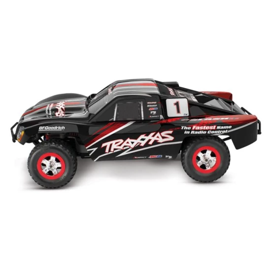 Traxxas Slash 1/16 4x4 met USb-c lader en accu Zwart