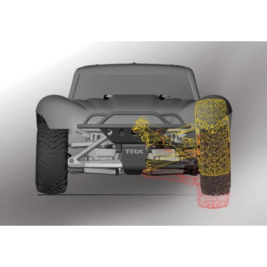 Traxxas Slash 1/16 4x4 USB, Red