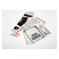 Decal sheets, 1/16 Slash