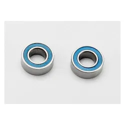 Ball bearings, blue rubber sealed (4x8x3mm) (2), TRX7019