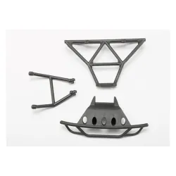Bumpers, front (1)/ rear (1)/ 2.5x14mm CS(2) (1/16 Slash), TRX7035