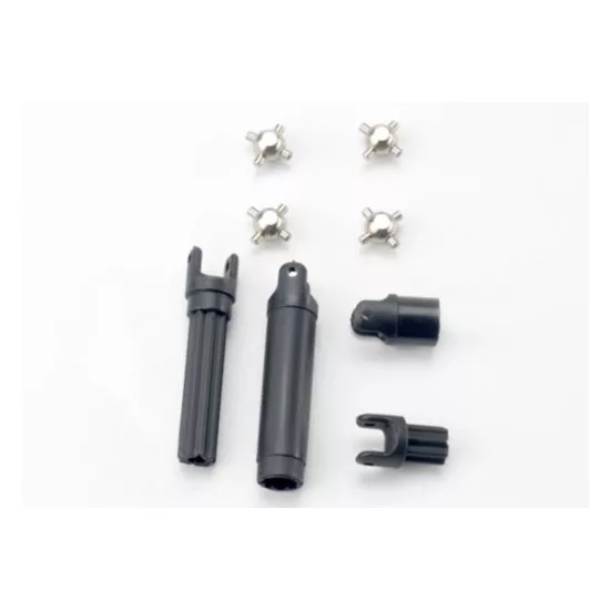 Half shafts, center front (1), center rear (1) (internal spl, TRX7056