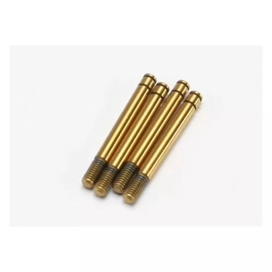 Shaft, GTR shock (TiN-coated) (4), TRX7063T