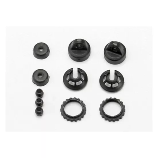 Caps and spring retainers, GTR shock (upper cap (2)/ hollow, TRX7065