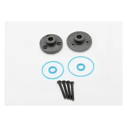 Cover plates, differential (front or rear)/ gaskets (2)/ o-r, TRX7080