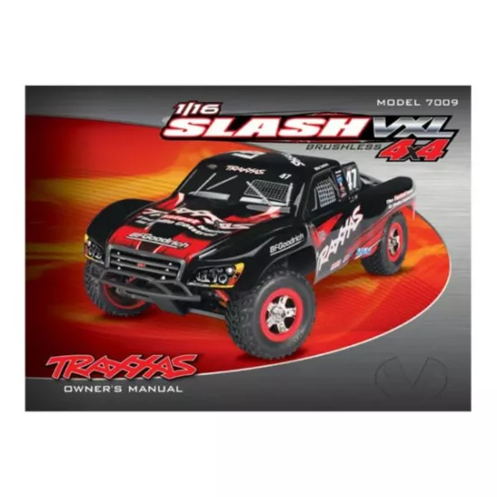 Owners Manual, 1/16 Slash 4Wd