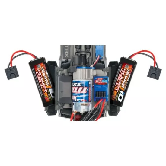 Traxxas E-Revo 1/16, Brushed groen  TQ 2.4GHz met accu en 12v lader