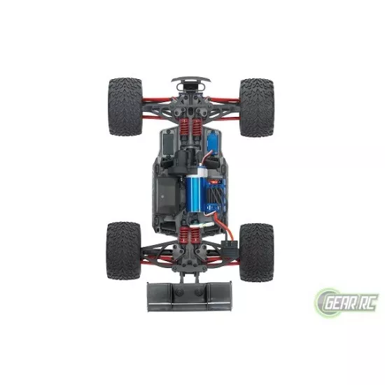 Traxxas E-Revo VXL 1/16, Brushless, TQi TSM Blauw met accu en 12v lader