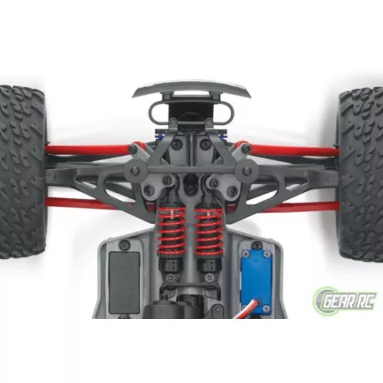 Traxxas E-Revo VXL 1/16, Brushless, TQi TSM Blauw met accu en 12v lader