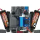 Traxxas E-Revo VXL 1/16, Brushless, TQi TSM Blauw met accu en 12v lader