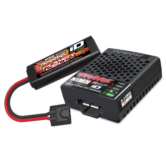 Traxxas E-Revo VXL 1/16, Brushless TSM blauw met accu en usbC lader