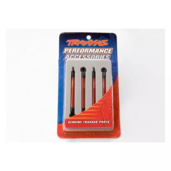Push rods, aluminum (red-anodized) (4) (assembled with rod e, TRX7118X
