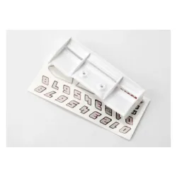 Wing, 1/16 E-Revo (white)/ decal sheet, TRX7123