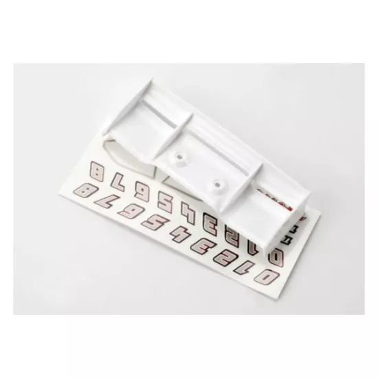 Wing, 1/16 E-Revo (white)/ decal sheet