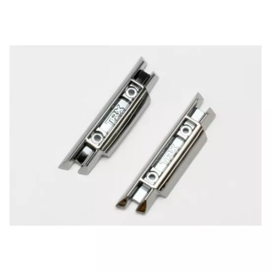Bumpers, front (1)/ rear (1) (1/16 E-Revo), TRX7135