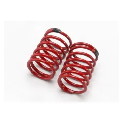 Spring, shock (GTR) (2) (2.22 rate, black) (1/16 E-Revo), TRX7148