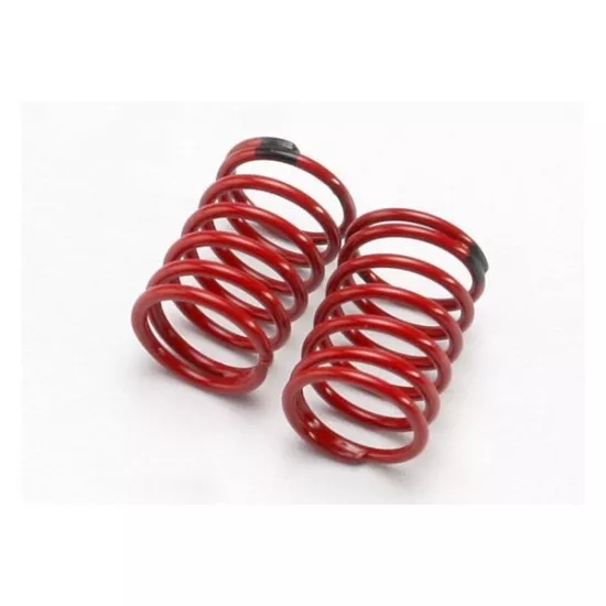 Spring, shock (GTR) (2) (2.22 rate, black) (1/16 E-Revo), TRX7148