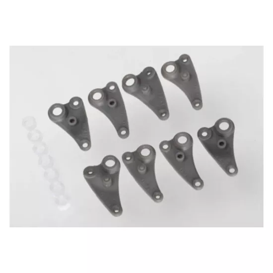 Rocker arm set, long travel/ plastic bushings (8)