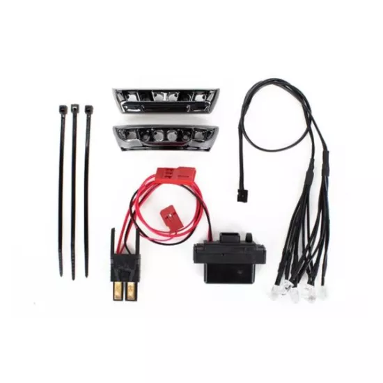 LED light kit, 1/16 E-Revo (includes power supply, front & r