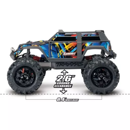 Traxxas Summit 1/16 RTR incl accu en 12v lader