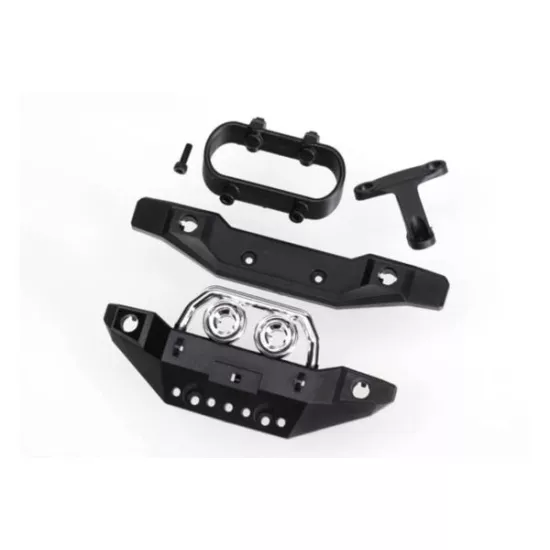 Bumper, front (1)/ rear (1)/ bumper mount, rear (1), TRX7235