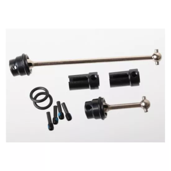 Driveshafts, center (steel constant-velocity) front (1), rea, TRX7250R