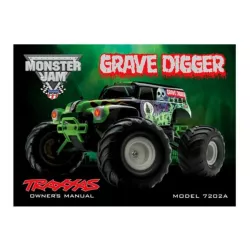Owner's Manual, 1/16 Monster Jam replica (model 7202)