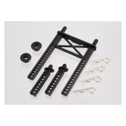 Body mount, rear/ body mount posts, front (2)/body washer, r