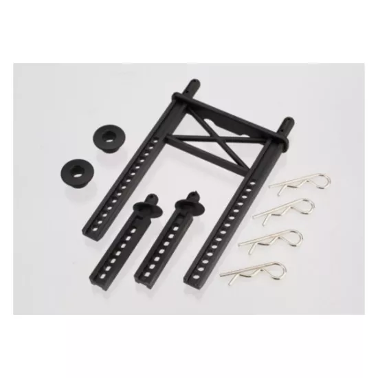 Body mount, rear/ body mount posts, front (2)/body washer, r